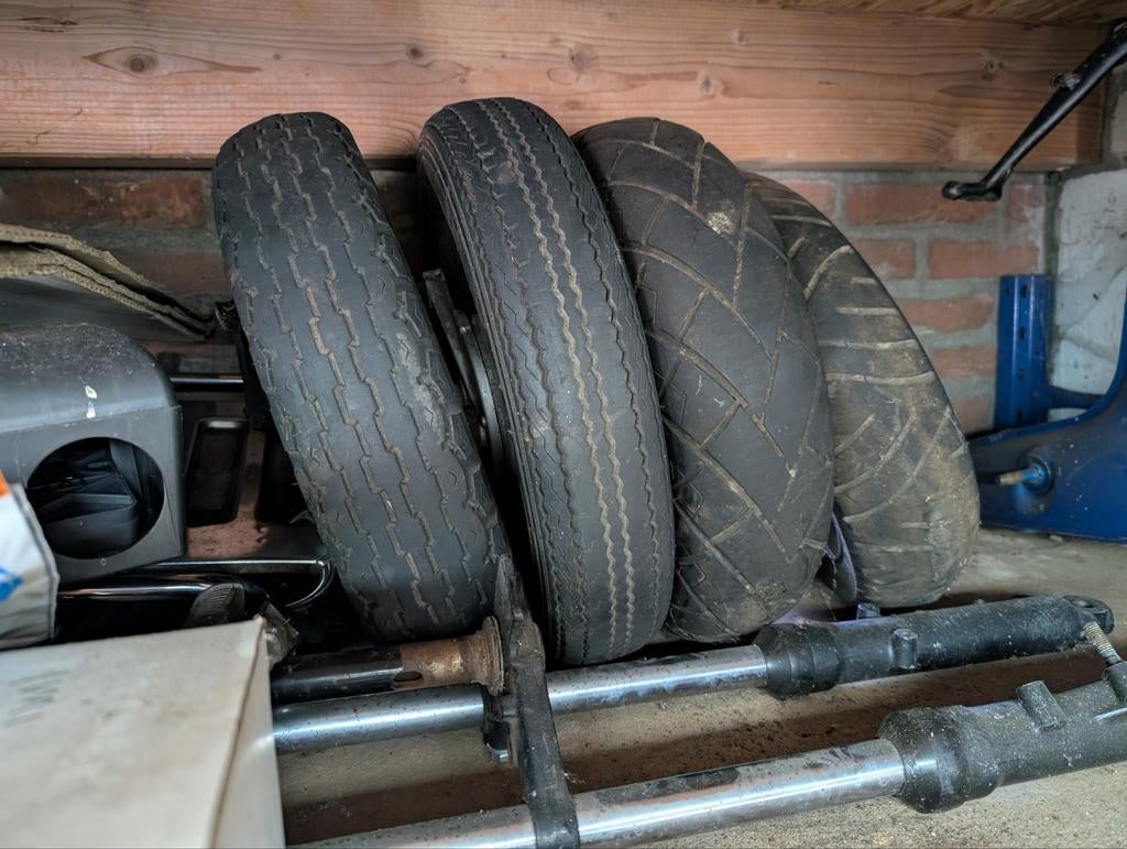 Honda Chaly CF70 3 spaak naaf+velg, Ophalen, Gebruikt, Overige typen, Honda