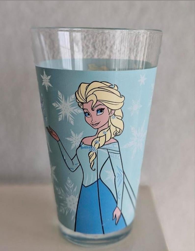Frozen Glas, Ophalen of Verzenden, Zo goed als nieuw, Frisdrankglas