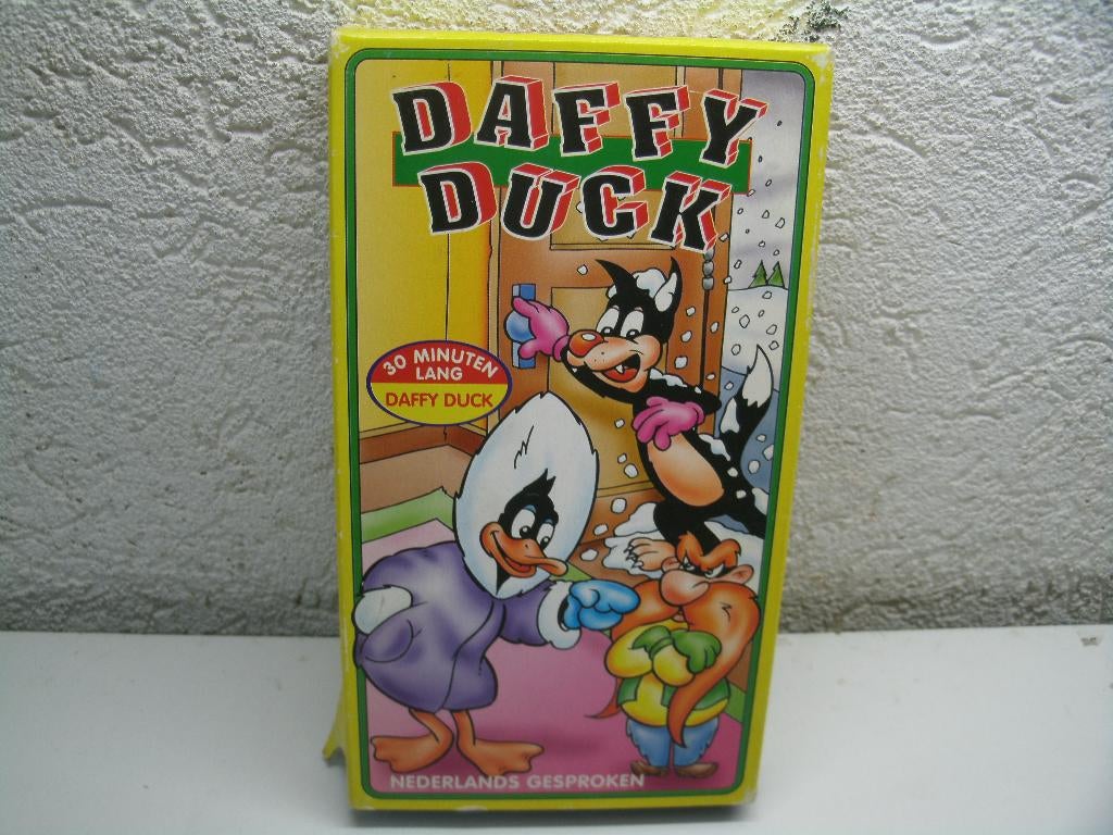 vhs 53a daffy duck 30 min, Cd's en Dvd's, VHS | Kinderen en Jeugd, Alle leeftijden, Ophalen of Verzenden, Zo goed als nieuw