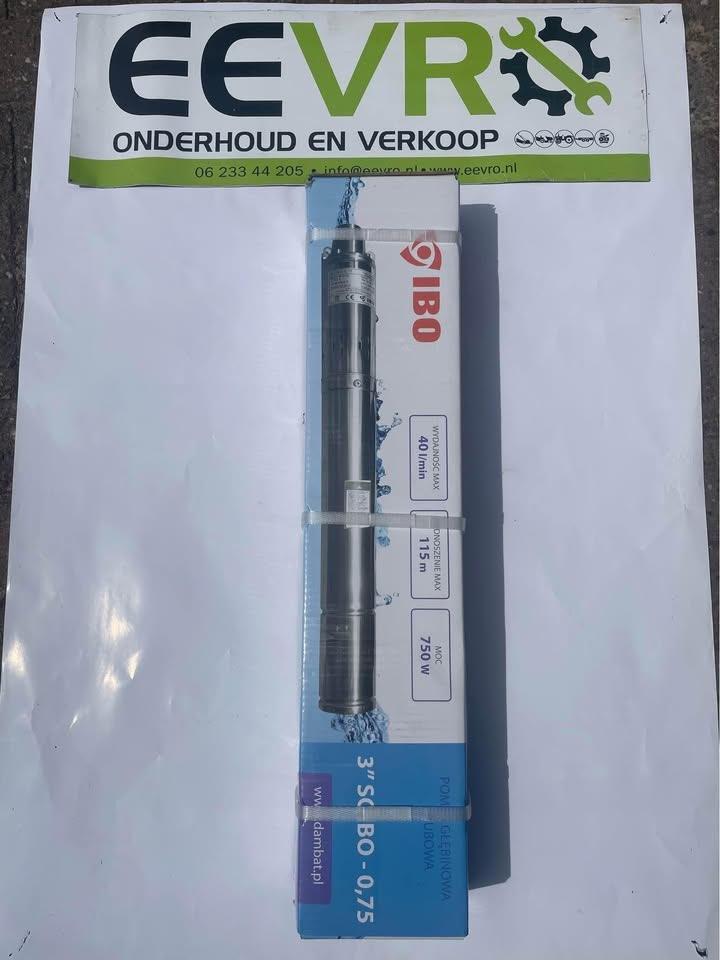 IBO Waterpompen, Bronpompen, Dompelpompen, 06 233 44 205, Tuin en Terras, Ophalen of Verzenden, Nieuw, Elektrisch, Bronpomp