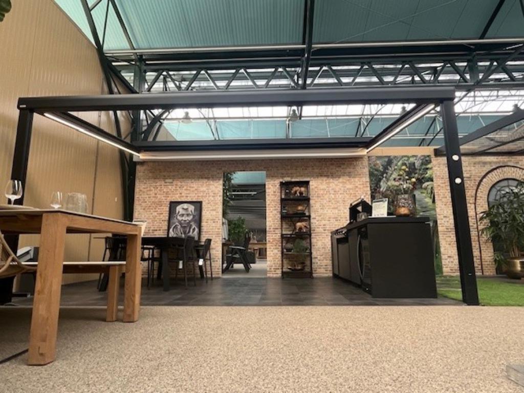 Showroommodel | Terrasoverkapping Stobag Rivera, Tuin en Terras, Overkappingen, Ophalen, Gebruikt, Veranda