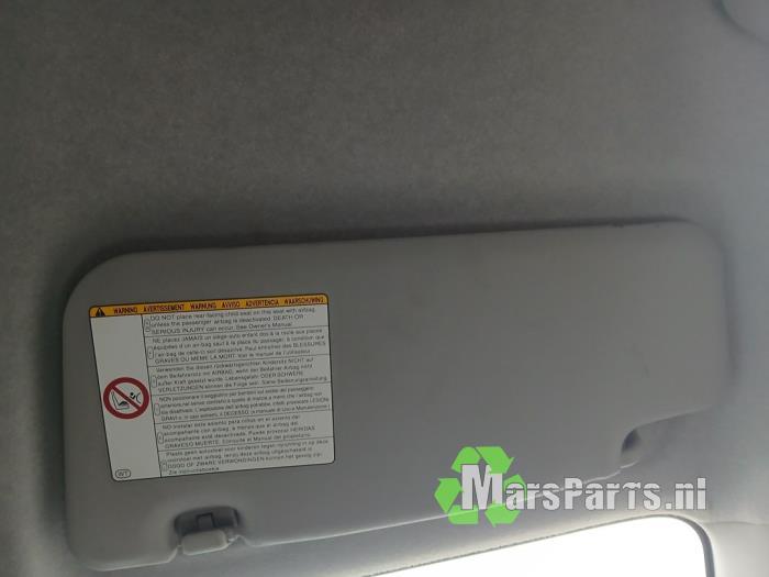 Zonneklep van een Daihatsu Cuore, Auto-onderdelen, Gebruikt, Daihatsu, -, -