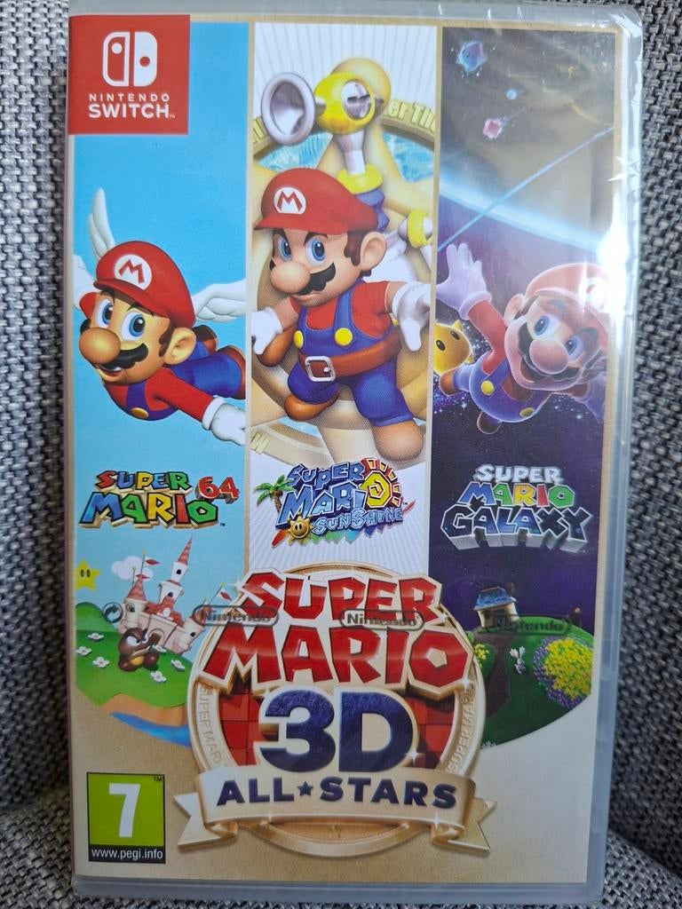 Super Mario 3D All-Stars (NIEUW / SEALED) Switch 1 & 2, 1 speler, Ophalen of Verzenden, Zo goed als nieuw, Platform