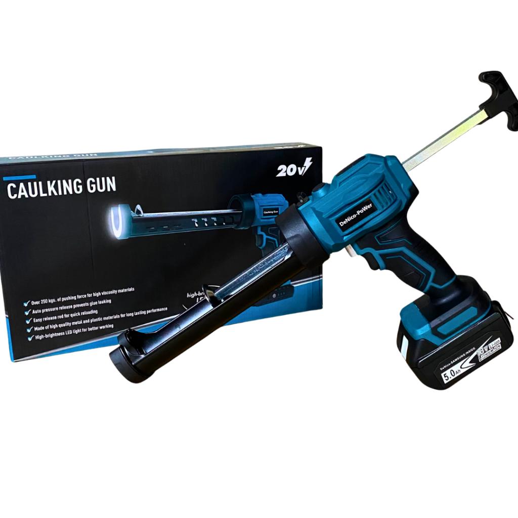 Kitspuit kitpistool 18V met led en garantie  DeNico-PoWer
