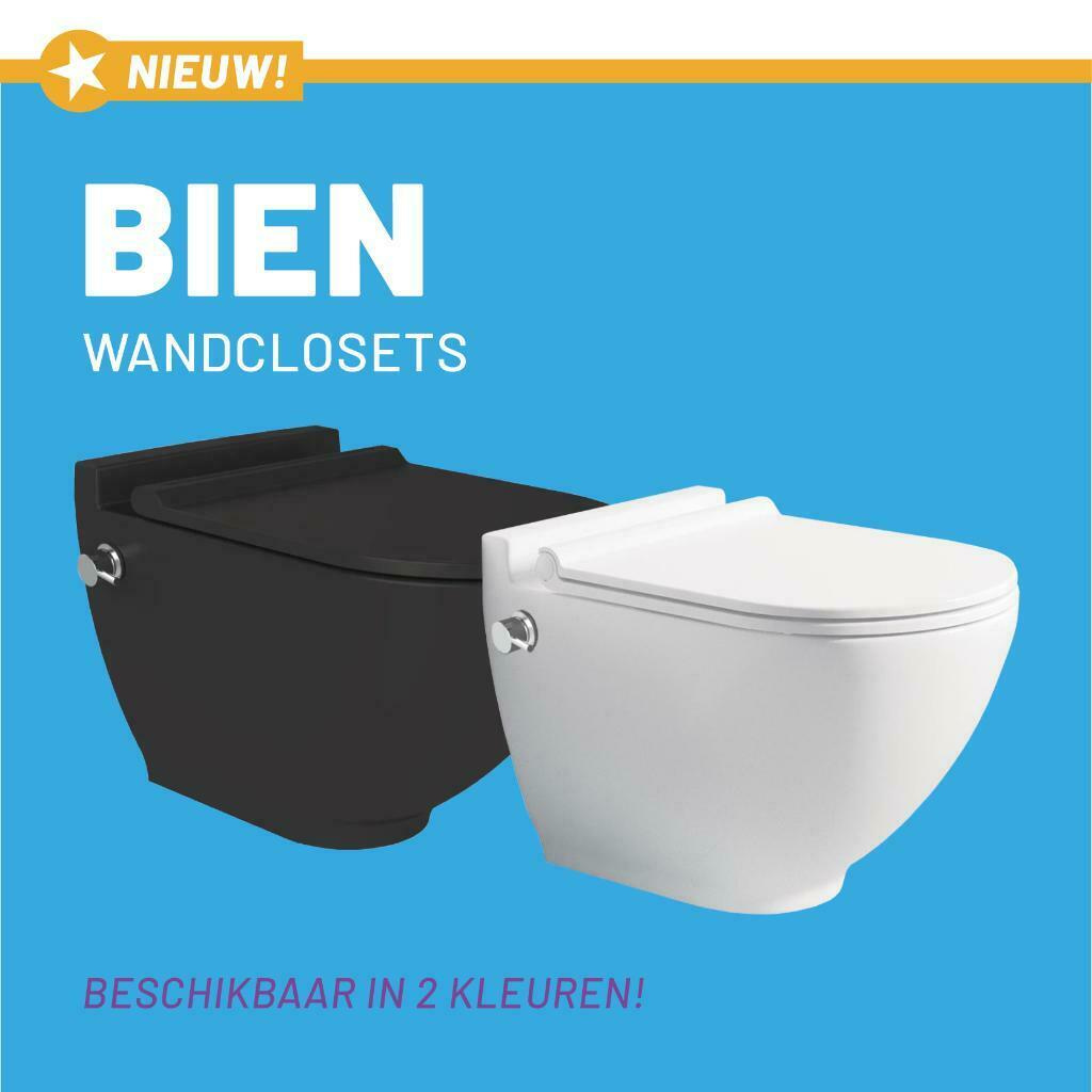 NIEUW! BIEN Wandclosets, Ophalen of Verzenden, Nieuw, Toilet
