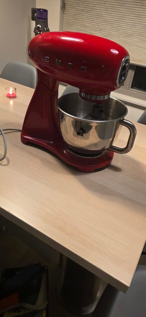 Smeg keukenmachine keukenmixer, Witgoed en Apparatuur, Ophalen, Zo goed als nieuw