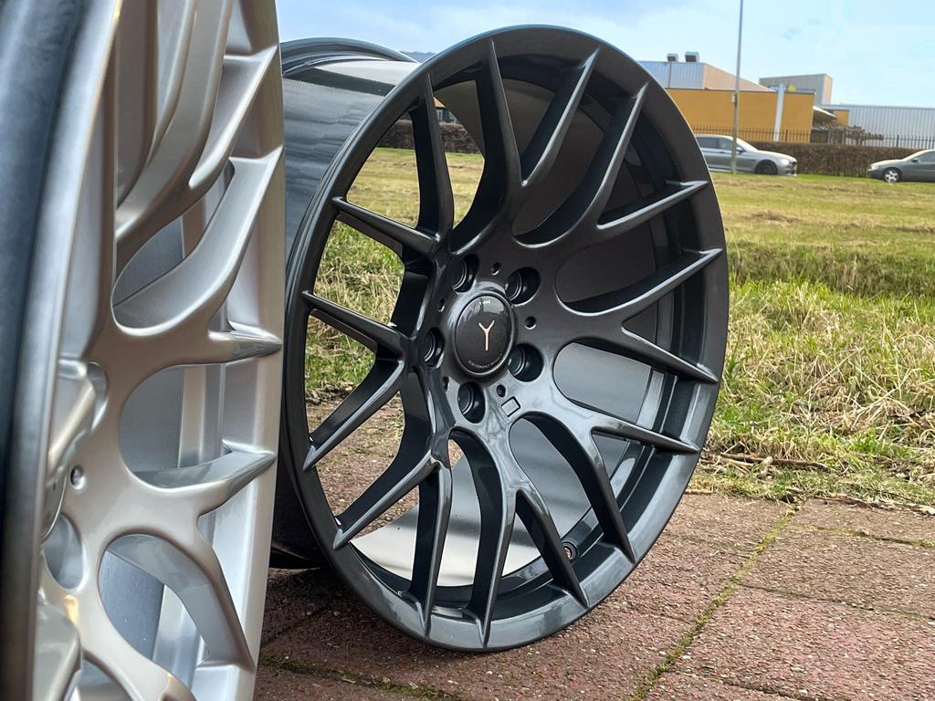 YANAR WHEELS Y-NL 359M 19 INCH VOOR BMW 3 SERIE E90 / E91, Auto-onderdelen, Banden en Velgen, 19 inch, Velg(en), Nieuw, Ophalen of Verzenden