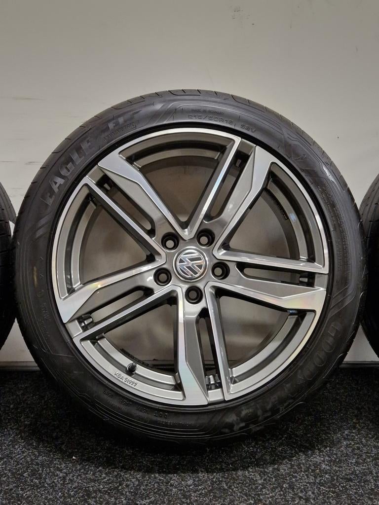 18 inch Volkswagen T-Roc Skoda Karoq Seat Ateca 5x112 zomer, 18 inch, 215 mm, Banden en Velgen, Nieuw