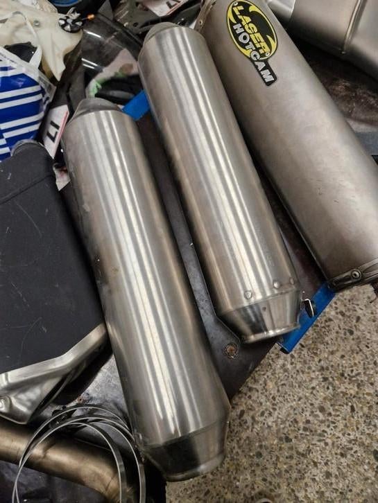 Ktm 950 sm uitlaatdempers, Ophalen of Verzenden