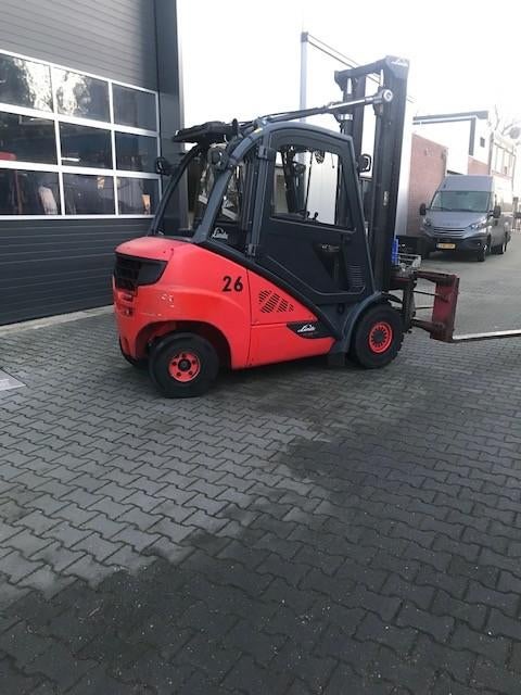 Linde H35D-02/393/2019 cabine/2 delige mast vorkv-side/shift, Ophalen, 3000 tot 4000 kg, Linde, Diesel