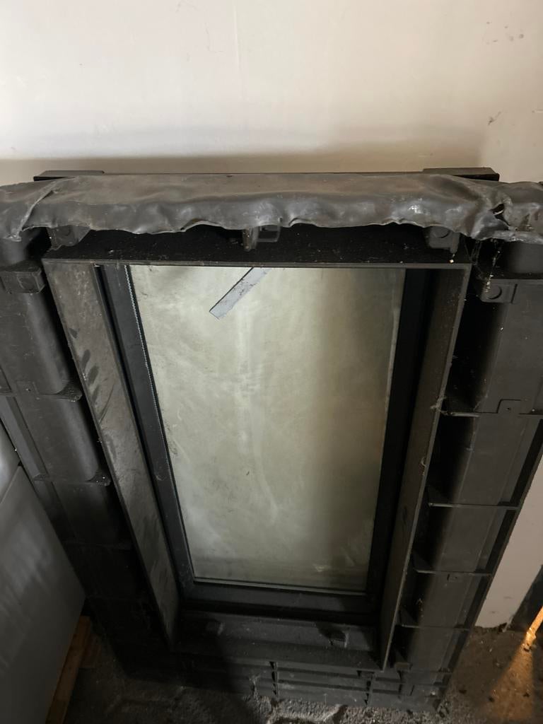 Gebruikt Dakraam - Goedkoop!, Gebruikt, 80 tot 120 cm, Ophalen of Verzenden, Dubbelglas