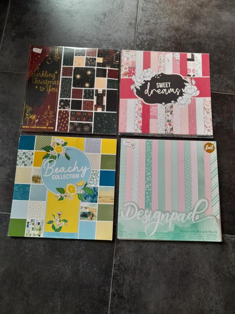 Diverse kaartmaak spullen, Ophalen of Verzenden