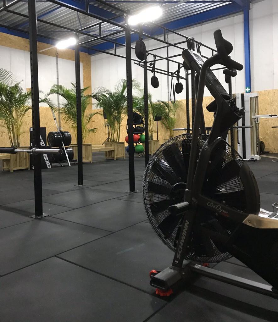 Rubber Sportvloer / Gym Vloer Tegels €19.45,- per m2!, Sport en Fitness, Benen, Stuntgras, Nieuw, Ophalen of Verzenden