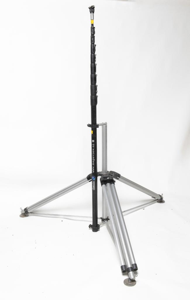 Carbonfiber 13 meter hoogte statief, Ophalen, Driepoot, Zo goed als nieuw, 175 cm of meer