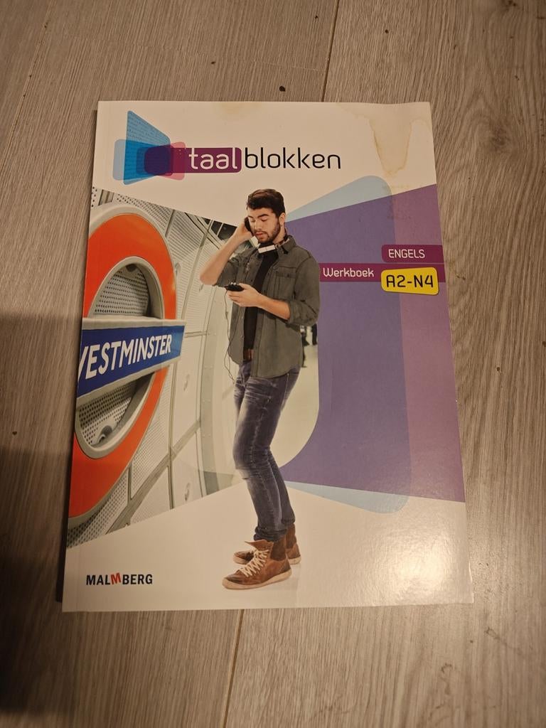 Taalblokken Engels Werkboek A2-N4, Ophalen of Verzenden, Zo goed als nieuw, Malmberg, Non-fictie
