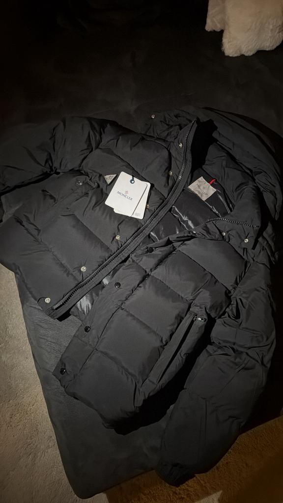 Moncler puffer jacket, Kleding | Heren, Jassen | Winter, Moncler, Maat 48/50 (M), Zwart, Ophalen of Verzenden