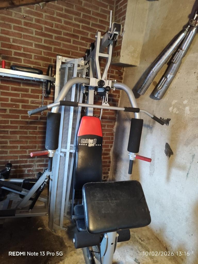 Complete Home Gym ​Beschrijving:, Sport en Fitness, Fitnessmaterialen, Ophalen of Verzenden, Zo goed als nieuw, Armen, Overige typen