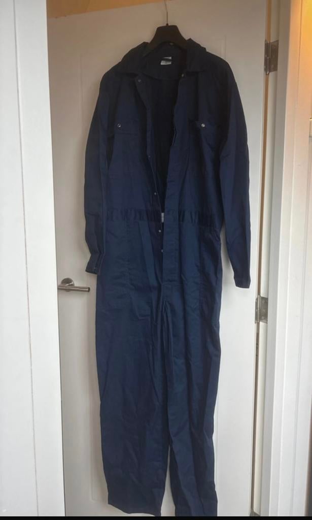 Overall stofjas werkbroek, Ophalen of Verzenden, Zo goed als nieuw, Maat 46/48 (XL) of groter, Blauw