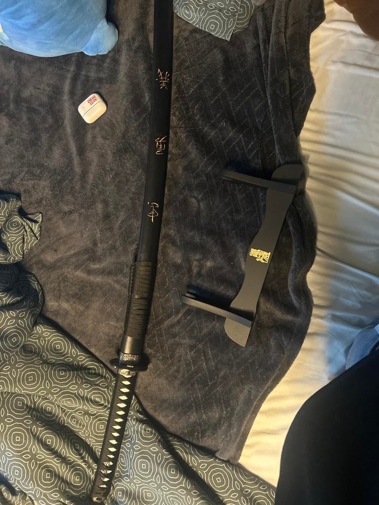 Nieuwe Sier Katana met Houder 103cm bij 3 cm, Ophalen, Overige soorten, Nederland, Zwaard of Sabel