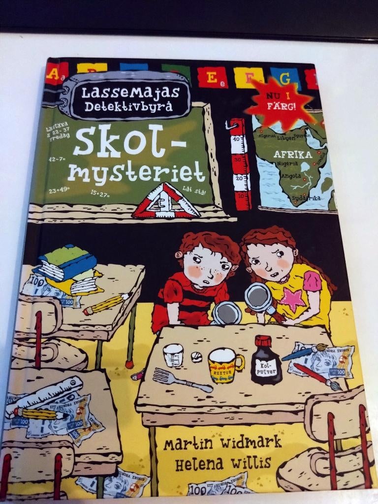 Lassemajas Detektivbyrå Skolmysteriet #svenska/zweeds#, Ophalen of Verzenden, Zo goed als nieuw, Fictie algemeen