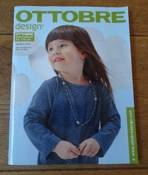Ottobre design kids nr. 4 herfst 2016 maat 56/170, ook baby, Verzenden, Zo goed als nieuw, Kind, Overige merken