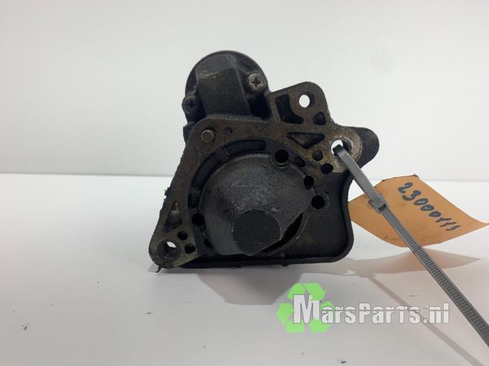 Startmotor van een Renault Clio