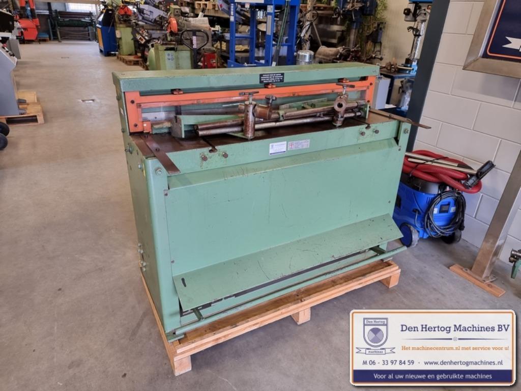 JORG 4003E 1250x2mm compactschaar knipschaar knipbank 400V, Ophalen, Gebruikt