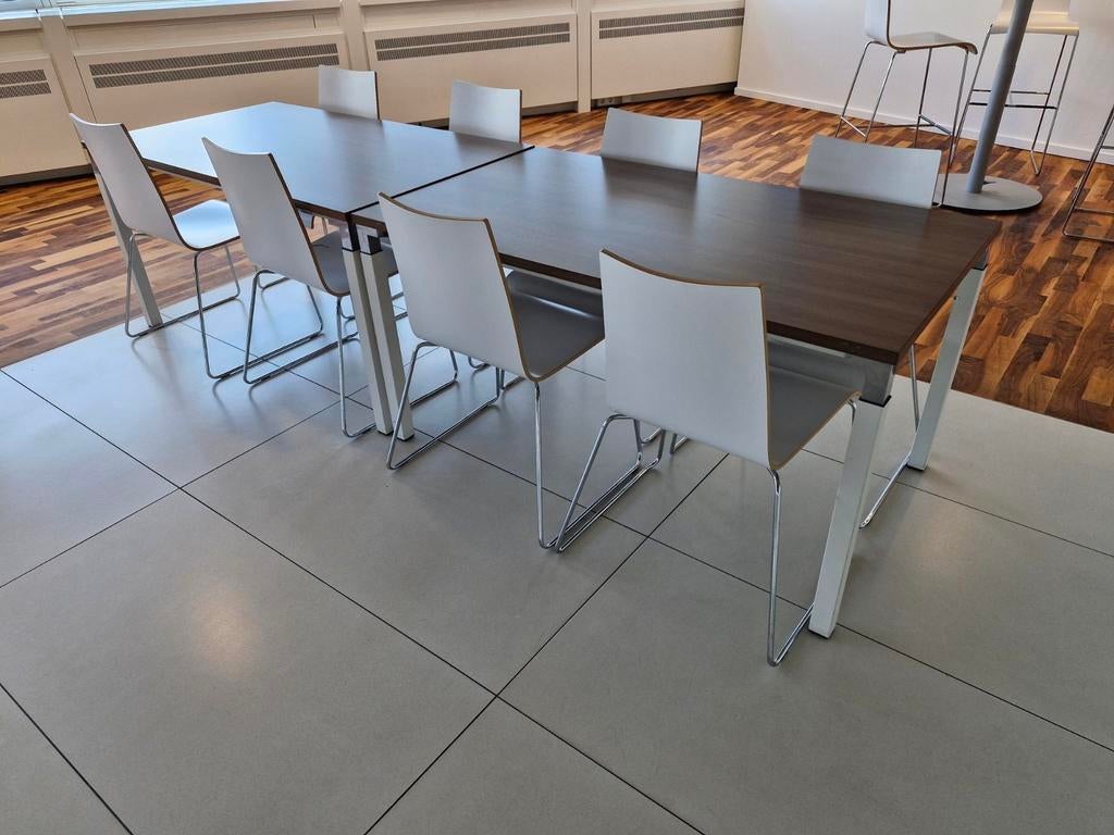 Steelcase kantinetafel / vergadertafel + stoelen meerdere be, Zakelijke goederen, Kantoor en Winkelinrichting | Kantoormeubilair en Inrichting