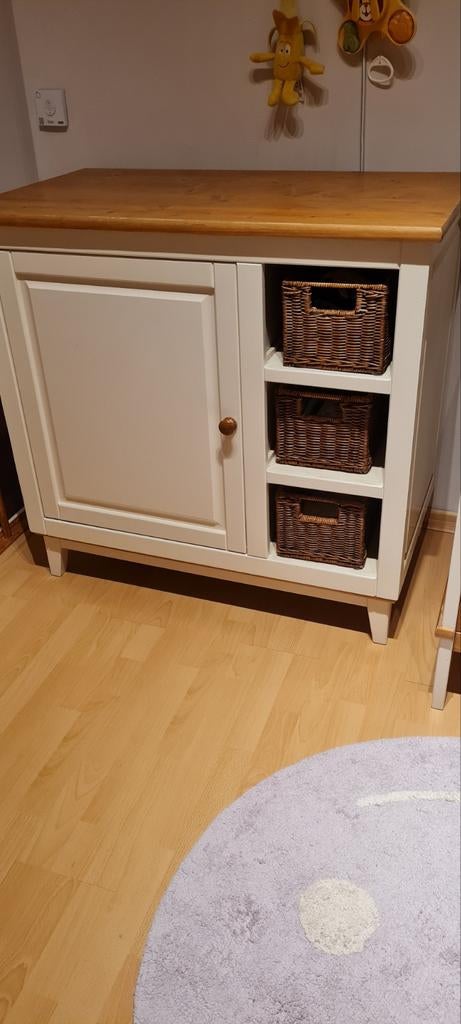 Kinderbed en commode, Ophalen, 50 tot 70 cm, 90 tot 105 cm, 100 cm of meer