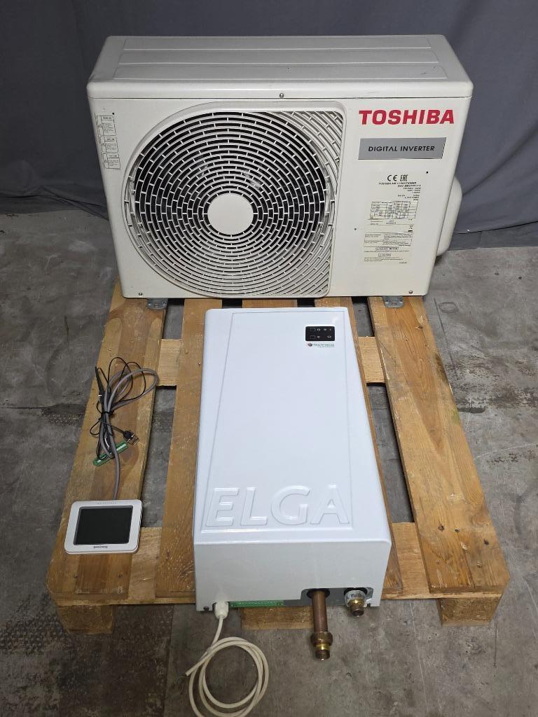 Techneco ELGA hybride warmtepomp Toshiba 3,2 kW
