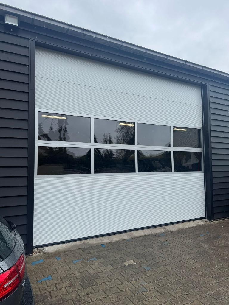 3 x 3 /3500 x 3500 Garagedeuren-Overheaddeuren-Industriedeur, Ophalen, Metaal, 120 cm of meer, 215 cm of meer