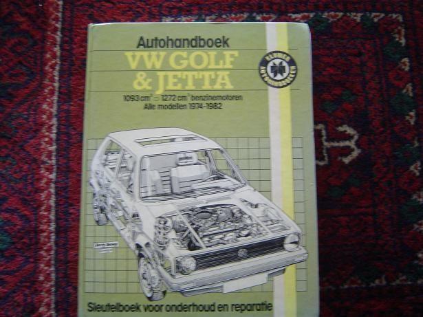 VW Golf & Jetta 1974 - 1982 benzine modellen werkplaatsboek, Ophalen of Verzenden