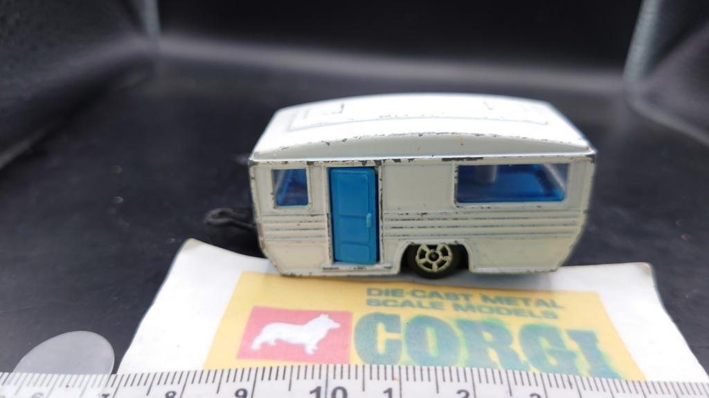 Corgi Juniors Caravan - Vintage Speelgoed, Ophalen of Verzenden, Gebruikt, Overige typen, Corgi