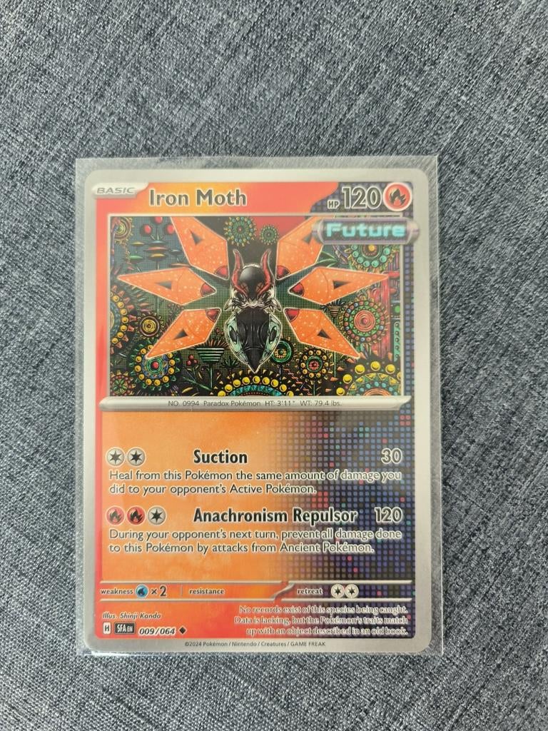 Pokemon: Iron Moth 009/064 SFA, Ophalen of Verzenden, Zo goed als nieuw