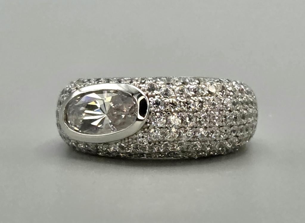 Prachtige zilveren ring met diamonfire zirkonia. 2026/101, Met strass, ., Nieuw, Ophalen of Verzenden