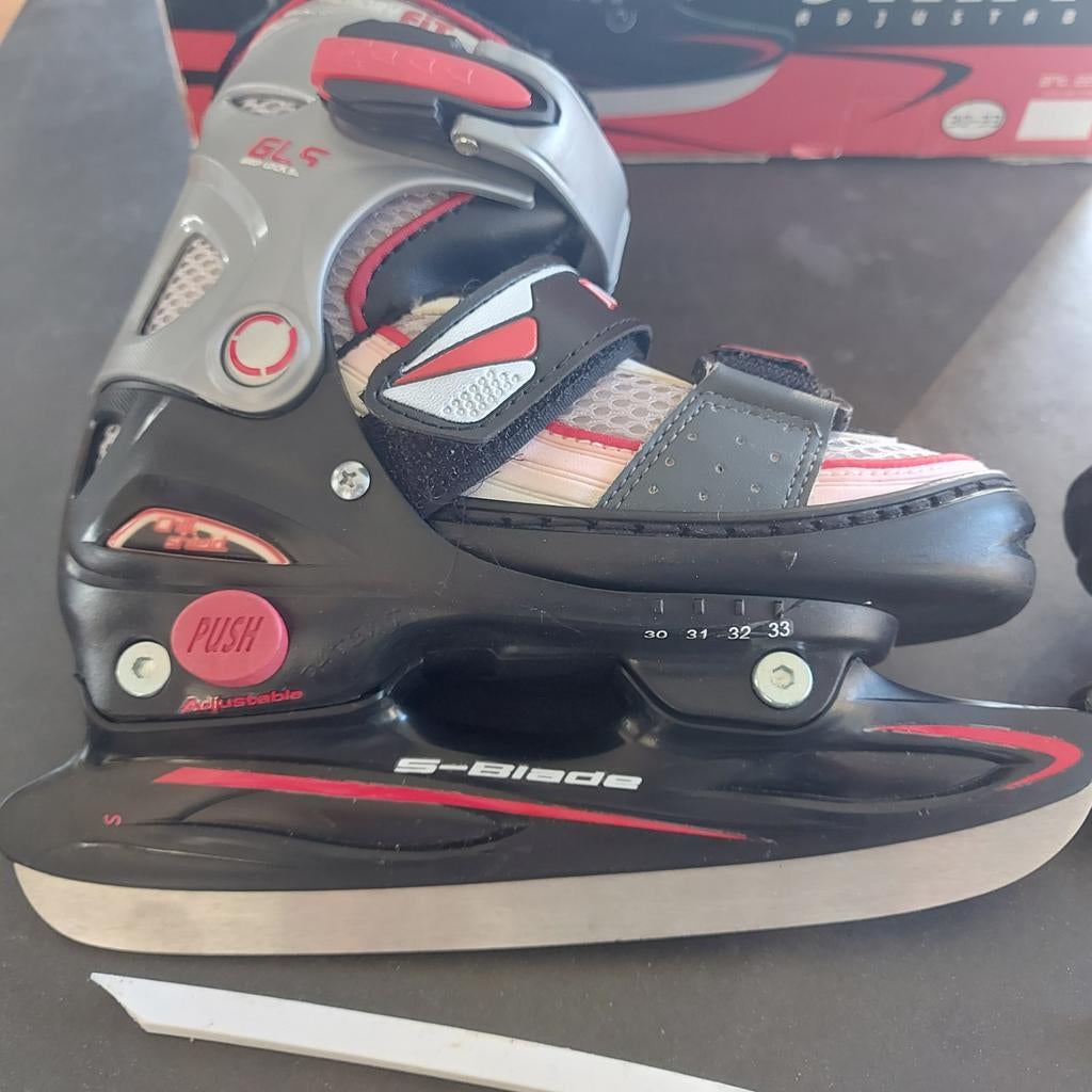 Nijdam kinderschaatsen  hockeyschoen zgan, Ophalen of Verzenden, Zo goed als nieuw, IJshockeyschaatsen, Nijdam