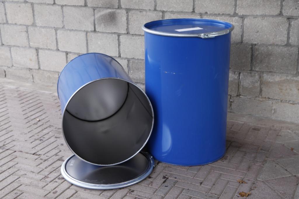 stookton vuurton stalen vaten tonnen 200 ltr, 150 liter of meer, Ophalen, Zo goed als nieuw, Metaal