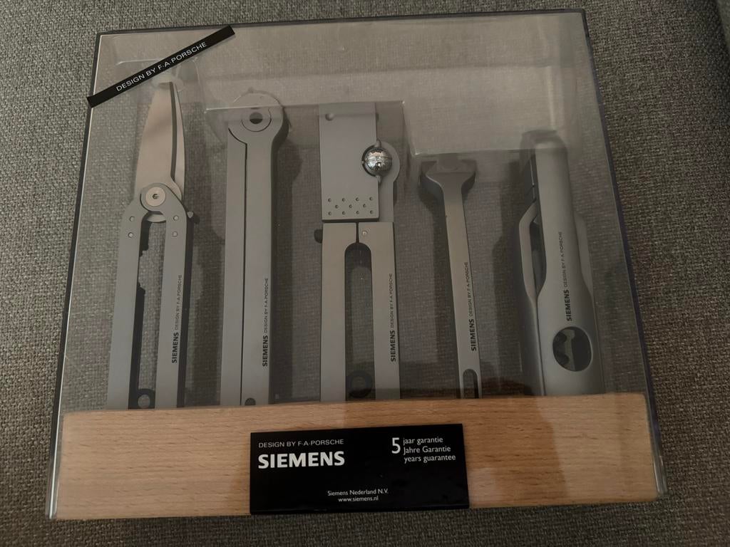 Porsche Design Keukenset Siemens - Nieuwstaat!, Ophalen of Verzenden, Nieuw