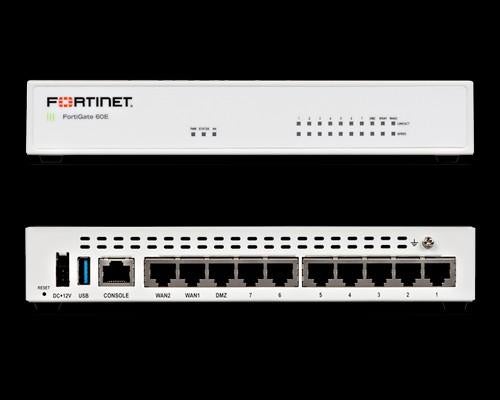 Fortinet FortiGate 60E Firewall - Krachtige beveiliging, Ophalen of Verzenden, Gebruikt, Router, Fortinet