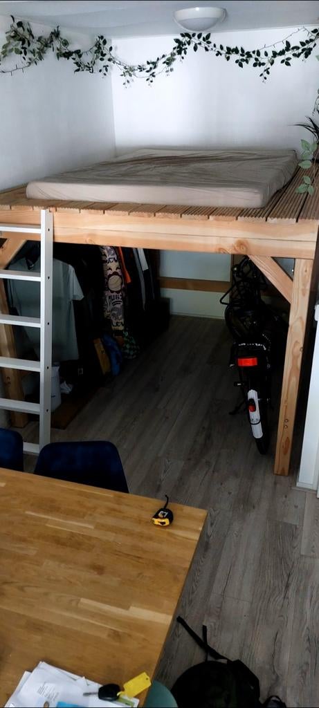 Tweepersoons hoogslaper - Op maat gemaakt, Ophalen of Verzenden, Eenpersoons, Hoogslaper