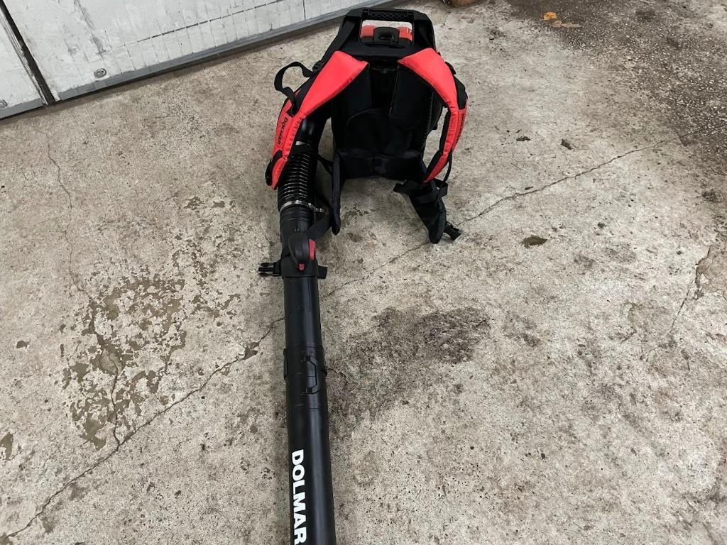 bladblazer dolmar pb-7660.4 ruggedragen, Ophalen, Benzine, Ruggedragen, Zo goed als nieuw