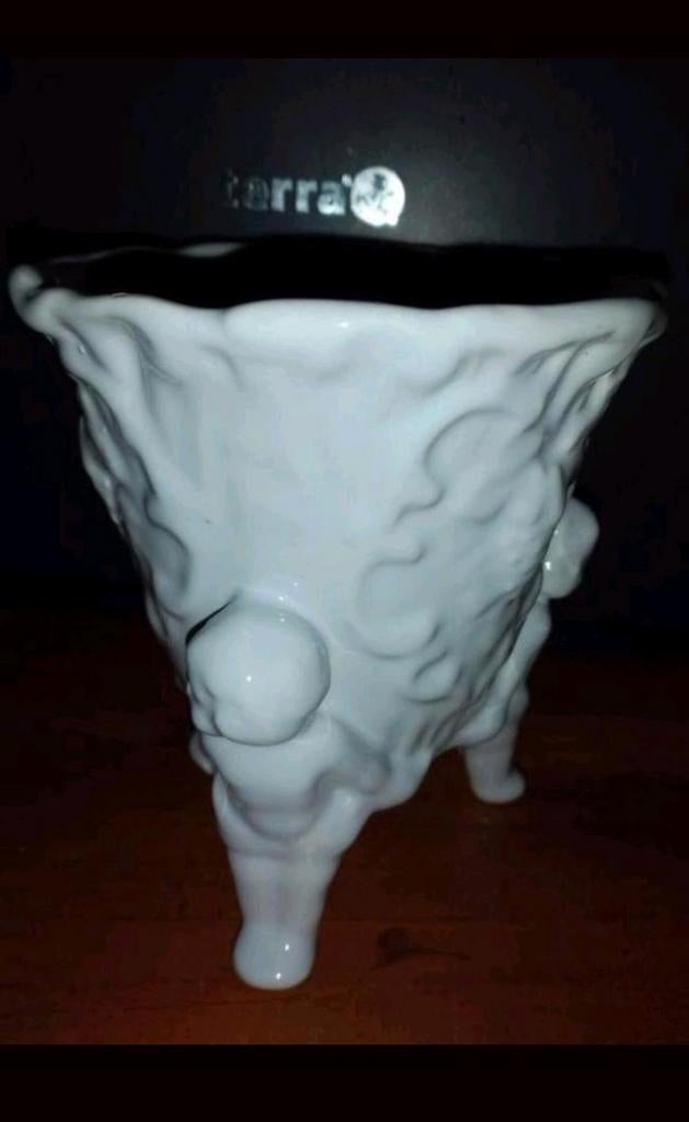Barok plantenbakje met engelen, Ophalen of Verzenden