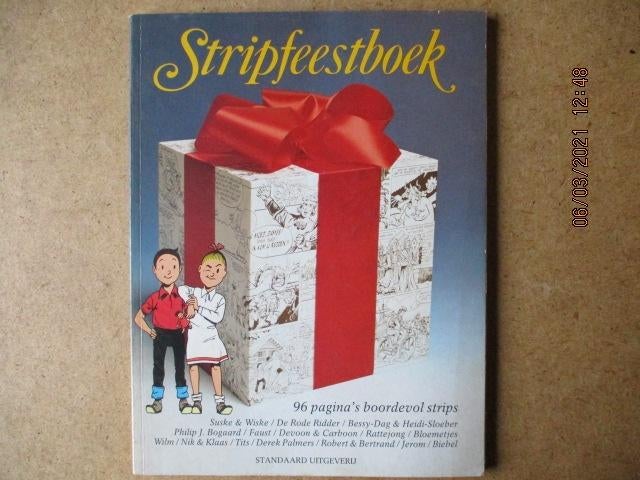 adv0294 suske en wiske stripfeestboek, Boeken, Eén stripboek, Ophalen, Gelezen