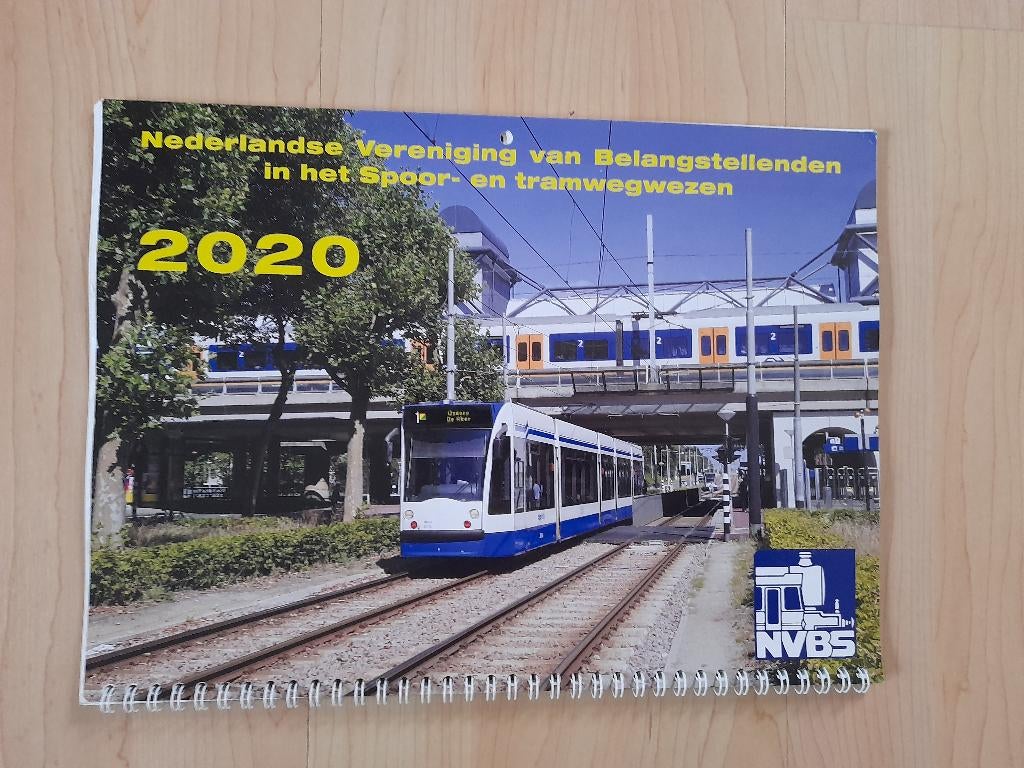 NIEUW DIVERSE  KALENDER TREINEN  NVBS 2020, 2021 en 2023, Ophalen of Verzenden, Nieuw
