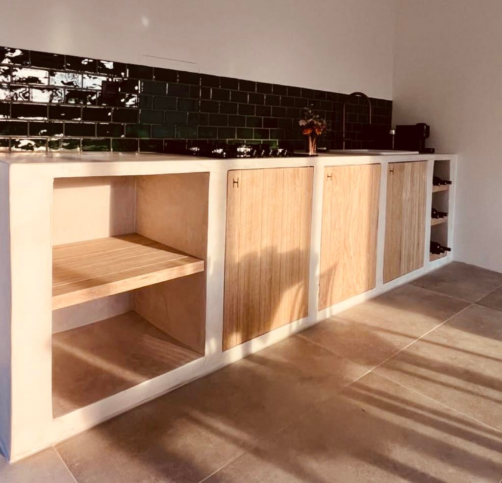 Afrikaanse eik, Tuin en Terras, Palen, Balken en Planken, Ophalen, Zo goed als nieuw, 250 cm of meer, Planken