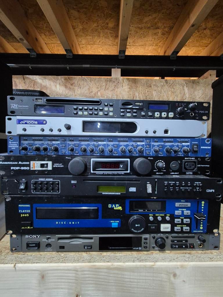 Diverse Audio Apparatuur - Mixers, Processors, Spelers,, Ophalen, Gebruikt, Audio