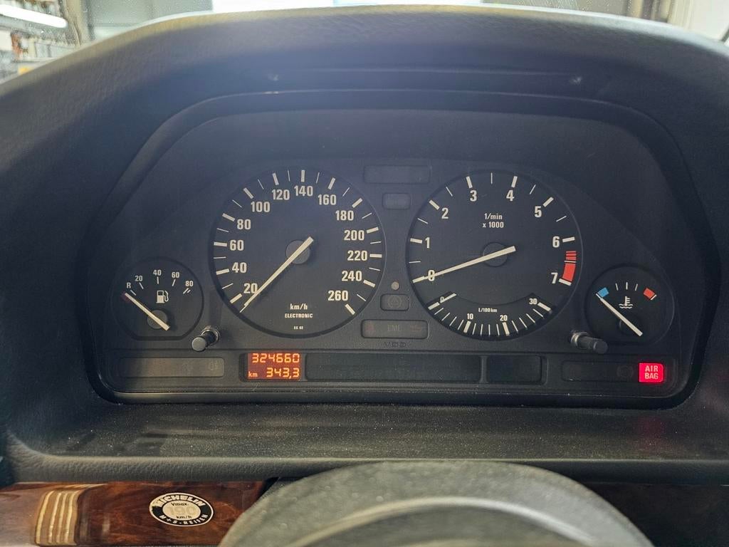 BMW 1994 Blauw E34 e34 540i v8 touring leder, foto 8