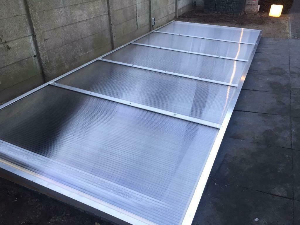 polycarbonaat platen 10 of 16 mm, voor afdak, veranda, kas, Ophalen of Verzenden, Nieuw, Overige materialen