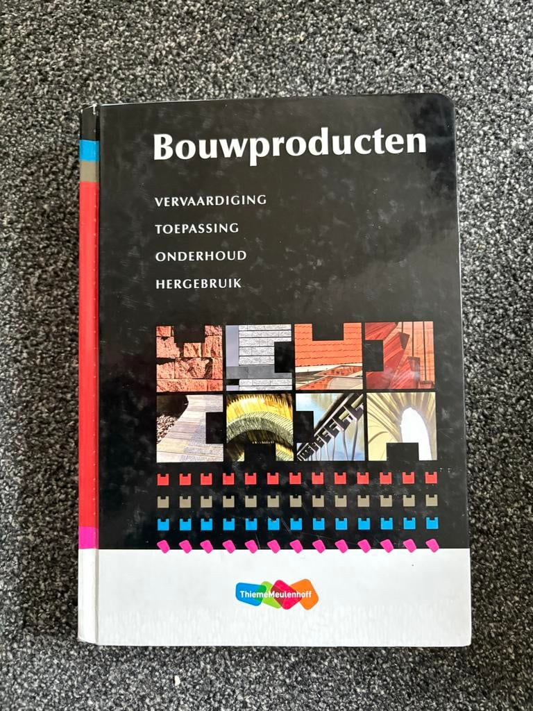 Bouwproducten - Handboek voor de Bouwkunde, Ophalen of Verzenden, Zo goed als nieuw, Bouwkunde
