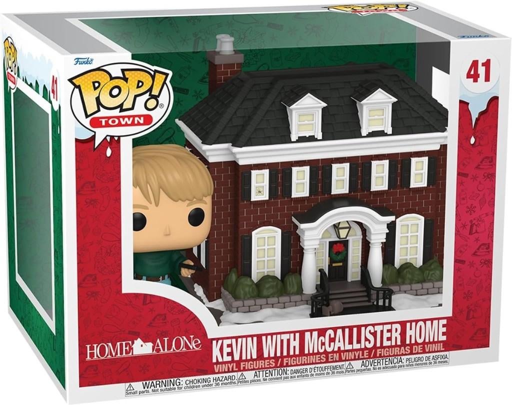 Funko Pop Town 41 Home Alone - Kevin with McCallister home, Verzamelen, Poppetjes en Figuurtjes, Ophalen of Verzenden, Nieuw